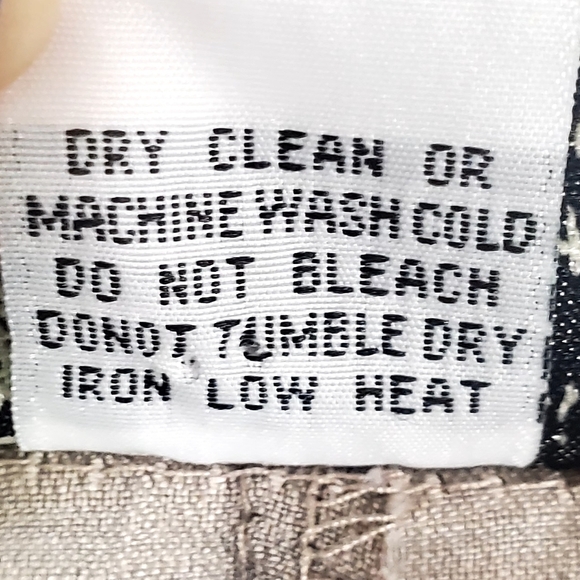 Habitat Clothes To Live In Beige Lagenlook Button Down Blazer Linen Nylon Size L - Picture 10 of 15